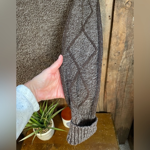 Bianca Nygard Brown Knit Cardigan- size medium - Picture 10 of 11